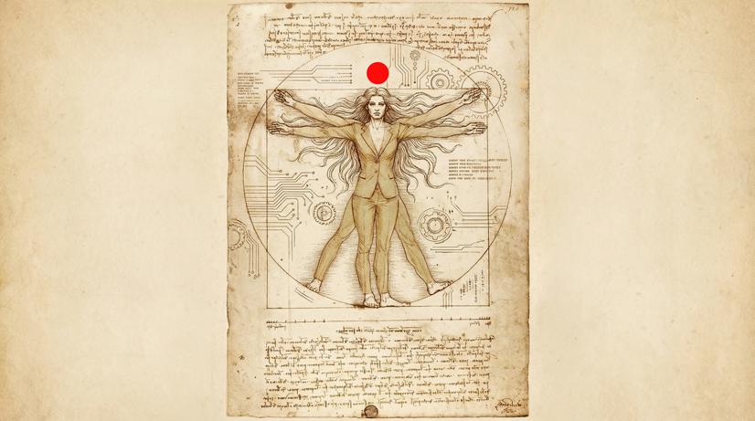 Vitruvian Woman
